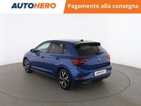 Usata VW Polo R-line 95 CV (69 kW) 2022 Blu Utilitaria