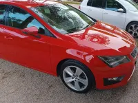 Usata Seat Leon FR 122 CV (89 kW) 2014 Rosso Berlina