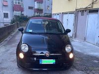 Usata Fiat 500C 69 CV (50 kW) 2013 Nero Cabrio