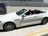 Begagnad BMW 640 Cabriolet M Sport 313 HK (230 kW) 2017 Vit Cab