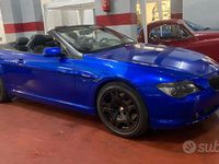 Usata BMW 645 Cabriolet 333 CV (244 kW) 2006 Blu Cabrio