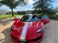 Nuova Ferrari 296 829 CV (609 kW) 2025 Rosso Cabrio