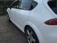 Usata Seat Leon Reference 102 CV (75 kW) 2009 Bianco Utilitaria
