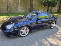 Usata Porsche 996 320 CV (235 kW) 2004 Blu Cabrio
