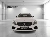 Usata Mercedes C220 Premium 194 CV (142 kW) 2019 Bianco Station wagon