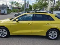 Usata Audi A3 Advanced 149 CV (109 kW) 2023 Giallo Berlina