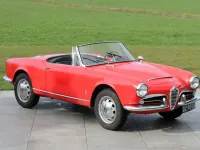 Usata Alfa Romeo Giulia Veloce 112 CV (82 kW) 1965 Rosso Cabrio