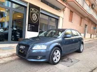 Usata Audi A3 Sportback Attraction 170 CV (125 kW) 2009 Blu Utilitaria