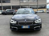 Usata BMW 118 Efficient Dynamics 150 CV (110 kW) 2017 Nero Utilitaria