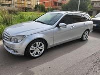 Usata Mercedes C220 Avantgarde 170 CV (125 kW) 2009 Argento Station wagon
