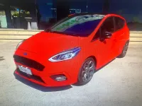 Usata Ford Fiesta ST-Line 120 CV (88 kW) 2018 Rosso Utilitaria