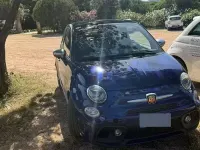 Usata Abarth 500C 165 CV (121 kW) 2017 Bluazzurro Cabrio