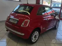 Usata Fiat 500 Lounge 70 CV (51 kW) 2012 Rosso Utilitaria