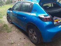 Usata Peugeot e-208 75 kW (102 CV) 2020 Blu Utilitaria