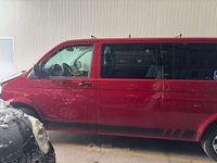 Usata VW T5 131 CV (96 kW) 2007 Rosso Furgone