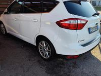 Usata Ford C-MAX Titanium 110 CV (80 kW) 2015 Bianco Monovolume