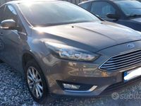 Usata Ford Focus Titanium 125 CV (91 kW) 2015 Grigio Berlina