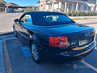 Usata Audi A4 Cabriolet 170 CV (125 kW) 2003 Blu/azzurro Cabrio