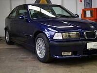 Usata BMW 323 Compact 170 CV (125 kW) 1999 Blu Utilitaria