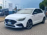 Usata Hyundai i30 N Line 120 CV (88 kW) 2022 Bianco Berlina