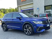 Usata VW Tiguan R-line 190 CV (139 kW) 2021 Blu SUV