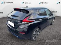Usata Nissan Leaf Tekna 160 kW (218 CV) 2021 Nero Utilitaria