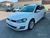 Usata VW Golf VII Comfortline 105 CV (77 kW) 2014 Bianco Station wagon