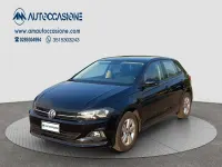 Usata VW Polo Comfortline 80 CV (58 kW) 2018 Nero Utilitaria