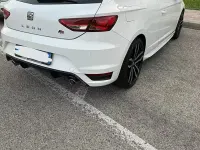 Usata Seat Leon FR 184 CV (135 kW) 2016 Bianco Coupé