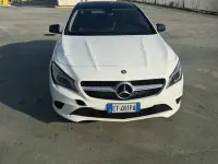 Usata Mercedes CLA200 136 CV (100 kW) 2014 Bianco Coupé