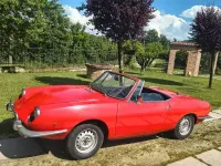 Usata Fiat 850 Sport 1970 Rosso Cabrio