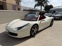 Usata Ferrari 458 570 CV (419 kW) 2012 Bianco Cabrio