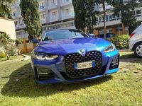 Usata BMW 420 M Sport 190 CV (139 kW) 2021 Blu/azzurro Cabrio