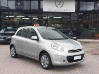 Usata Nissan Micra Acenta 98 CV (72 kW) 2012 Grigio Utilitaria