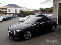 Usata Mercedes A200 Premium 150 CV (110 kW) 2020 Nero Berlina