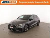 Usata Audi A3 S-Line 150 CV (110 kW) 2021 Grigio Berlina