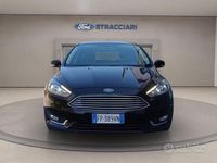 Usata Ford Focus Titanium S 120 CV (88 kW) 2018 Nero metallizzato Berlina
