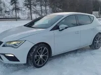 Usata Seat Leon FR 131 CV (96 kW) 2019 Bianco Berlina