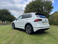 Usata VW Tiguan R-line 150 CV (110 kW) 2018 Bianco SUV
