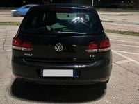 Usata VW Golf VI Comfortline 105 CV (77 kW) 2011 Nero Utilitaria