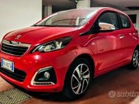 Usata Peugeot 108 Allure 72 CV (52 kW) 2018 Rosso Utilitaria