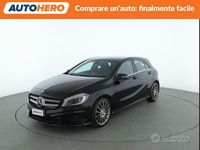 Usata Mercedes A200 Premium 136 CV (100 kW) 2014 Nero Berlina