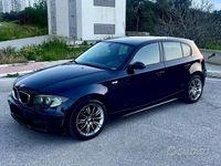 Usata BMW 120 2007 Blu Utilitaria