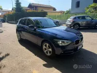 Usata BMW 118 Sport Line 143 CV (105 kW) 2014 Blu Utilitaria