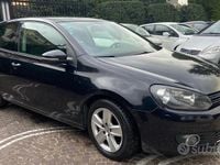Usata VW Golf VI Trendline 102 CV (75 kW) 2009 Nero Utilitaria