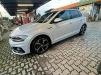 Usata VW Polo R-line 95 CV (69 kW) 2018 Bianco Utilitaria
