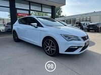 Usata Seat Leon FR 131 CV (96 kW) 2019 Bianco Berlina