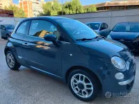 Usata Fiat 500 Lounge 69 CV (50 kW) 2010 Grigio Utilitaria