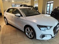 Usata Audi A3 Advanced 149 CV (109 kW) 2021 Bianco Berlina
