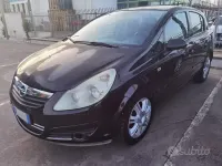 Usata Opel Corsa Club 75 CV (55 kW) 2007 Nero Utilitaria